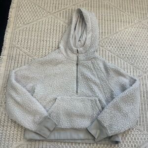 Lululemon Scuba Oversized Sherpa 1/2 Zip Hoodie